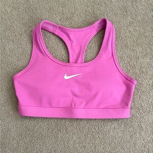 Hot Pink Nike Sports Bra